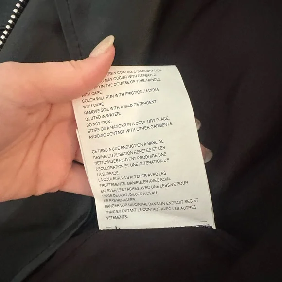 Junya Wantanabe comme De GARÇONS faux Leather Coat - Picture 5 of 7